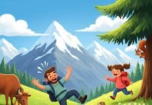 Best Alps Hiking Trails for Families & Kids Create Short Alt Text For Above image under 10 to 15 words