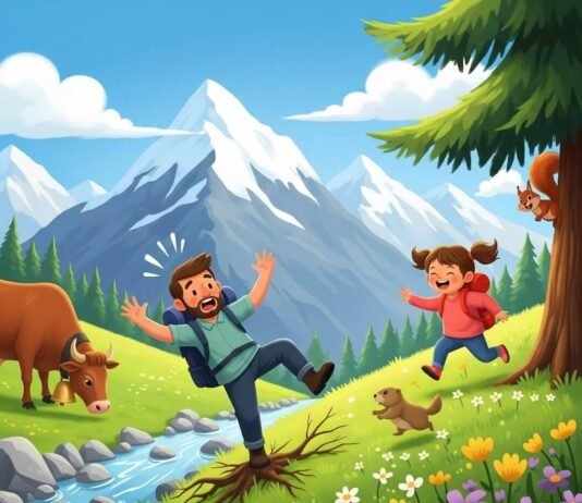 Best Alps Hiking Trails for Families & Kids Create Short Alt Text For Above image under 10 to 15 words