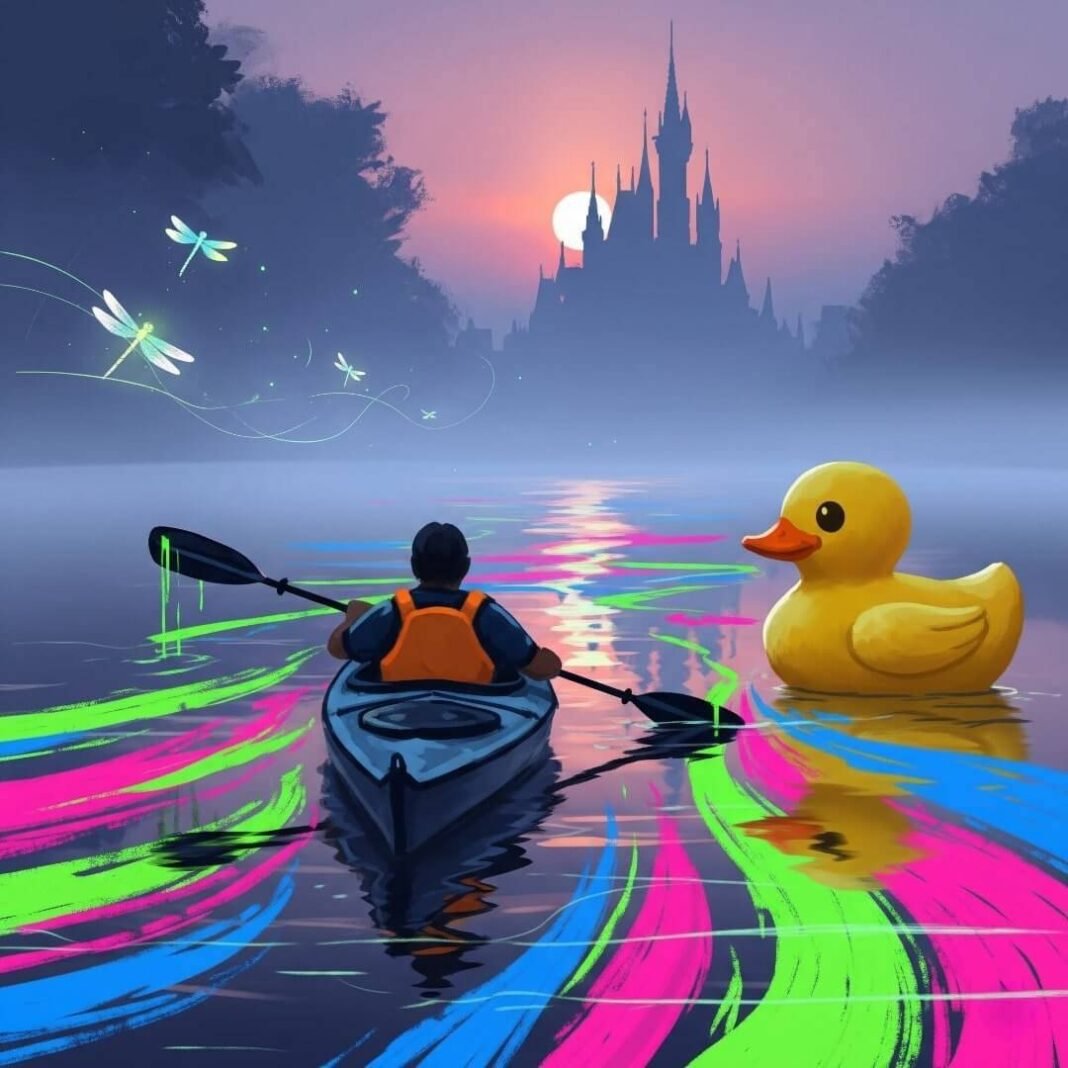 RossДет: “Me, dreaming of Loire or Dordogne kayaking, with weird dragonflies buzzing around.”