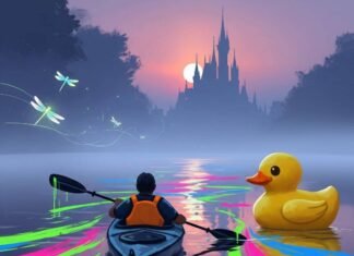 Loire Kayaking vs Dordogne: Which River Wins? RossДет: “Me, dreaming of Loire or Dordogne kayaking, with weird dragonflies buzzing around.”